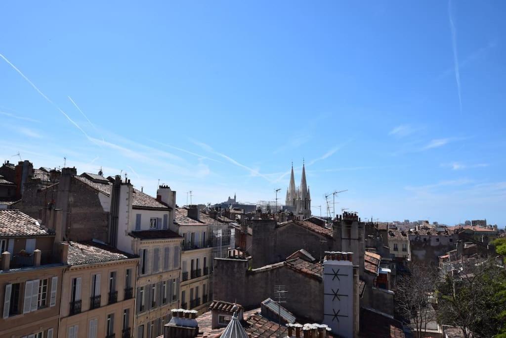 Grand Studio Avec Vue Sur Notre Dame De La Garde Marseille Exteriér fotografie